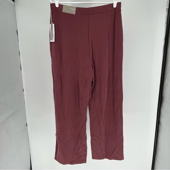 SOFT SURROUNDINGS NWT WELL BEING WIDE LEG PANTS MAROON LARGE EXTRA LARGE - Picture 3 of 11